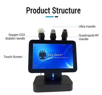 Factory Promotion Deep Moisturizing Exfoliate Facial CO2 Bubble Oxygen Face Pods Machine